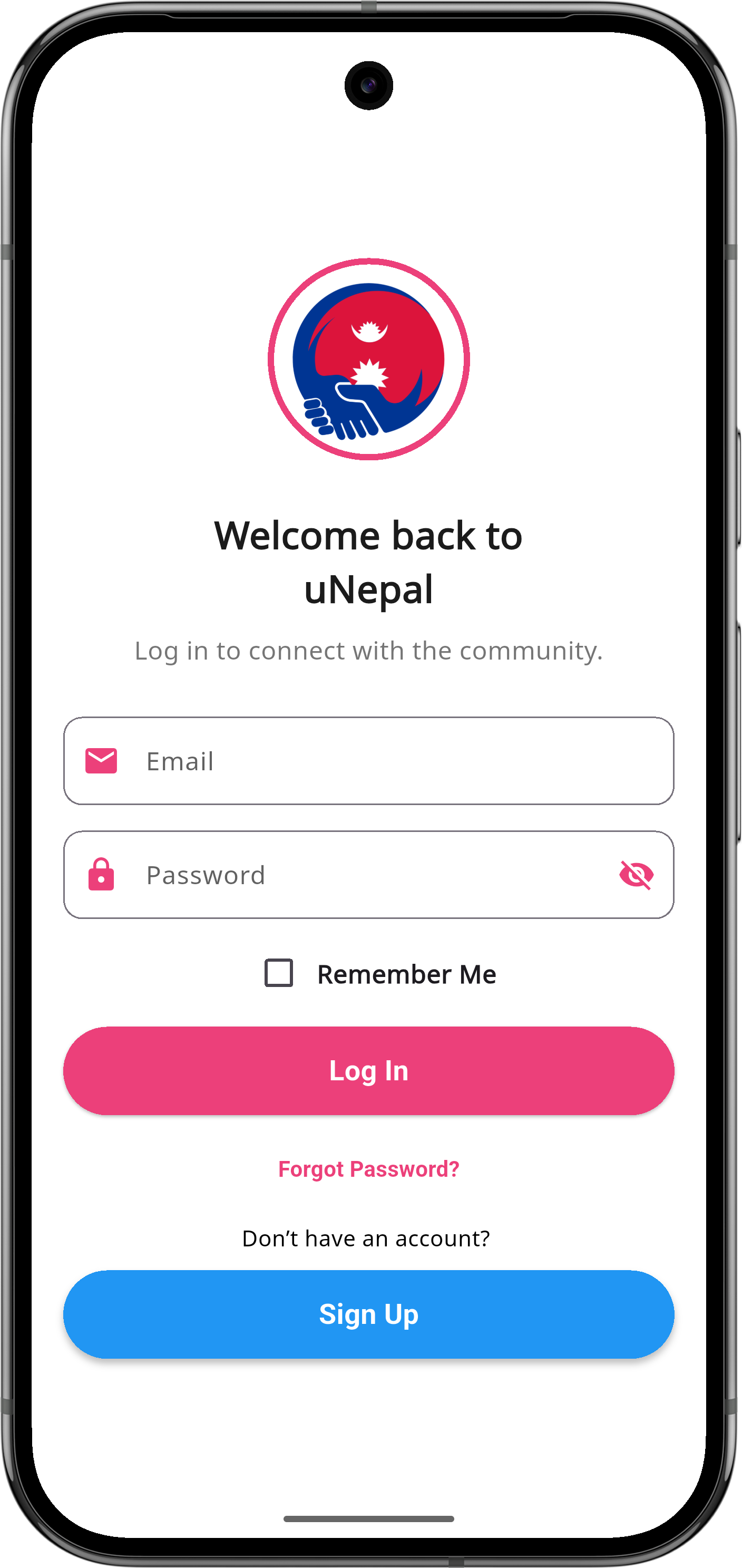 uNepal App Screenshot